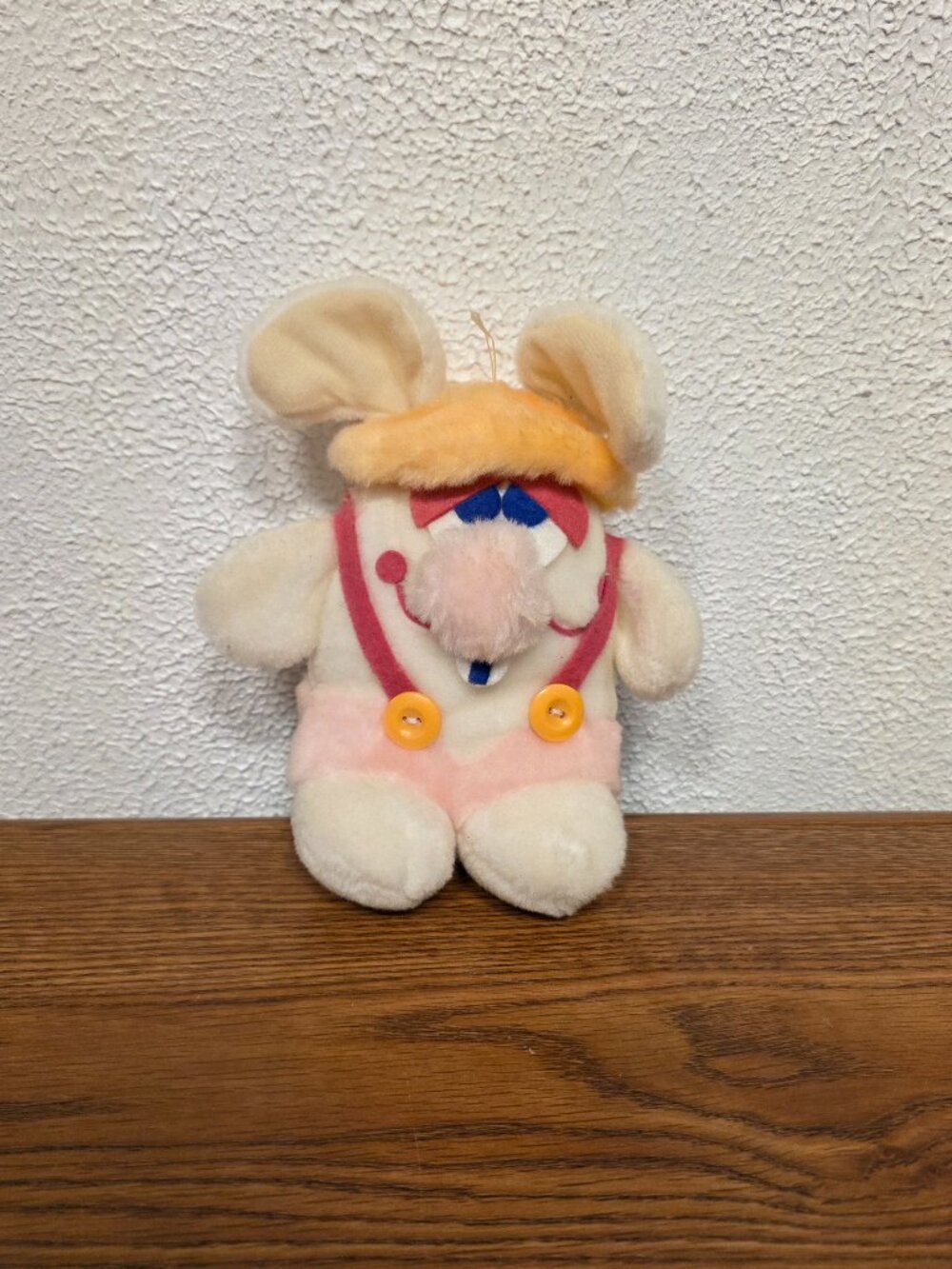 Plush Vintage 1985 Dudley "Humble" Easter Bunny Rabbit 8" Stuffed Animal